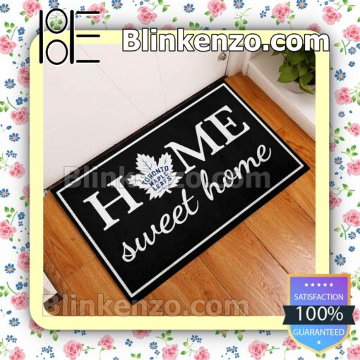 Home Sweet Home Toronto Maple Leafs Welcome Mats a