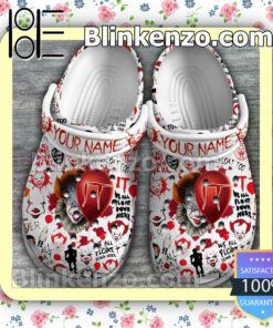 It Pennywise We All Float Down Here Personalized Crocs Clogs a