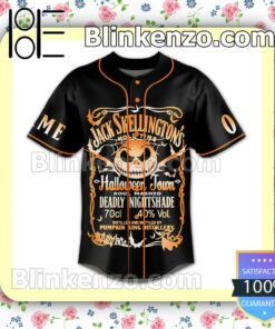Jack Skellington The Nightmare Personalized Baseball Jersey a