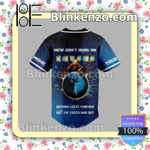 Unisex Kansas Another Fork In The Road 50th Anniversary Tour Personalized Jerseys Shirt