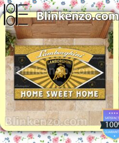 Lamborghini Home Sweet Home Doormat