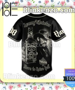 Lemmy Kilmister Born To Lose Live To Win Personalized Baseball Jersey b