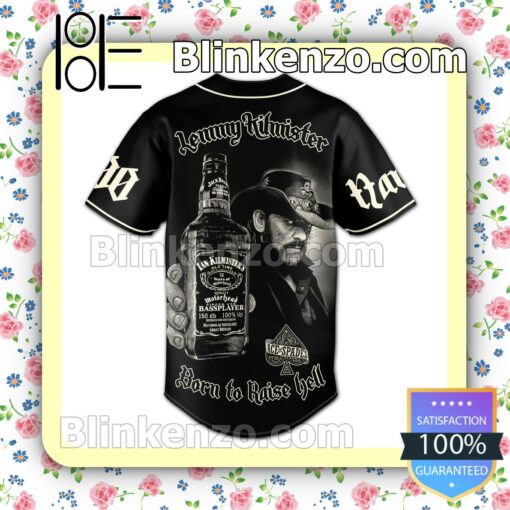 Lemmy Kilmister Born To Lose Live To Win Personalized Baseball Jersey b