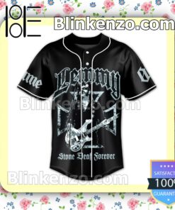 Lemmy Stone Deaf Forever Personalized Baseball Jersey a