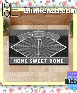 Lincoln Home Sweet Home Doormat