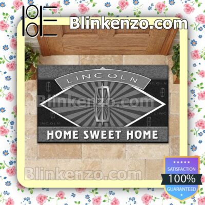 Lincoln Home Sweet Home Doormat