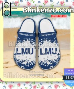 Lincoln Memorial University Logo Crocs Clogs a
