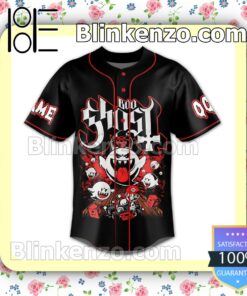 Love Boo Ghost Personalized Baseball Jersey a