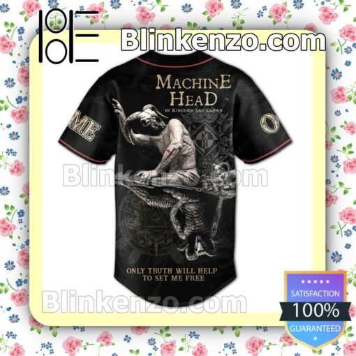 Machine Head Slaughter The Martyr Personalized Baseball Jersey b