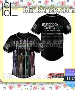 Matchbox Twenty 2023 Slow Dream Tour Personalized Jerseys Shirt