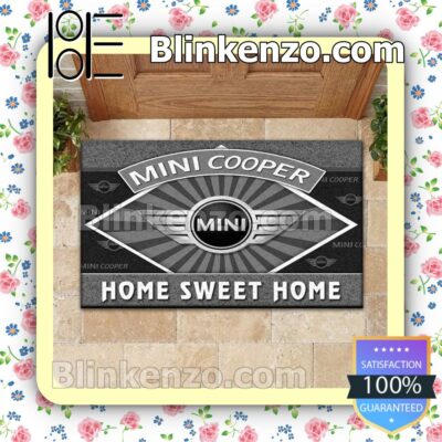 Mini cooper Home Sweet Home Doormat