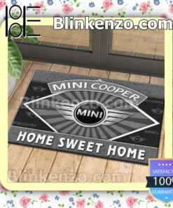 Mini cooper Home Sweet Home Doormat b