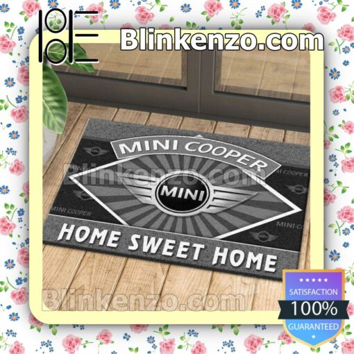 Mini cooper Home Sweet Home Doormat b