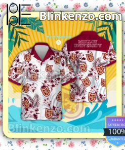 Molloy College Men's Short Sleeve Aloha Shirts