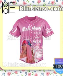 POD Nicki Minaj I'm A Ten So I Pull In A Ken Personalized Jerseys Shirt
