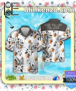 Oak Valley College Men's Short Sleeve Aloha Shirts