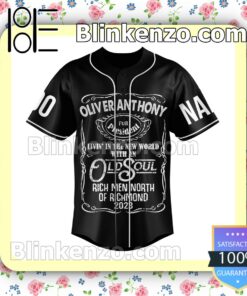 Oliver Anthony Rich Man North Of Richmond Personalized Baseball Jersey a