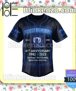 Poltergeist 41st Anniversary 1982-2023 Personalized Baseball Jersey a