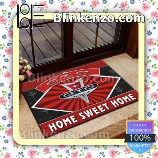 Pontiac GTO Home Sweet Home Doormat a