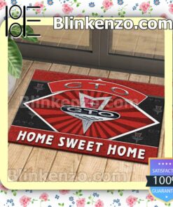 Pontiac GTO Home Sweet Home Doormat b
