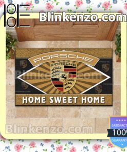 Porsche Home Sweet Home Doormat