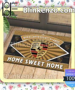 Porsche Home Sweet Home Doormat b