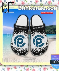 Porter and Chester Institute Logo Crocs a