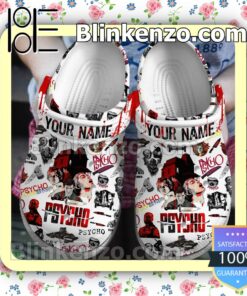 Psycho Movies Personalized Crocs Clogs
