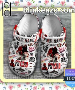 Psycho Movies Personalized Crocs Clogs a