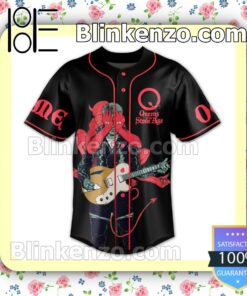 Queens Of The Stone Age I Want Something Good To Die For Personalized Baseball Jersey a