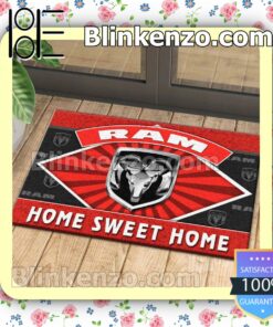 Ram truck Home Sweet Home Doormat b