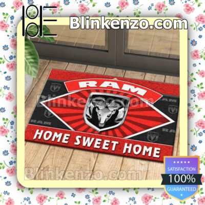 Ram truck Home Sweet Home Doormat b