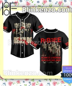 Rebelde Series Personalized Baseball Jersey