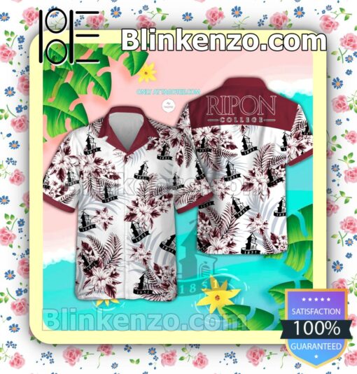 Ripon College Men's Short Sleeve Aloha Shirts