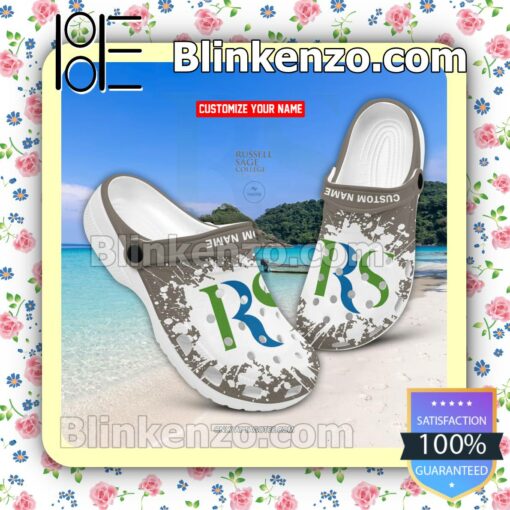 Russell Sage Colleges Logo Crocs Clogs