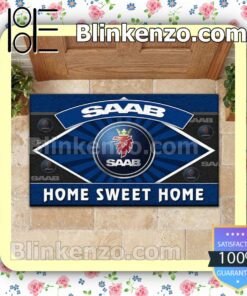 Saab Home Sweet Home Doormat