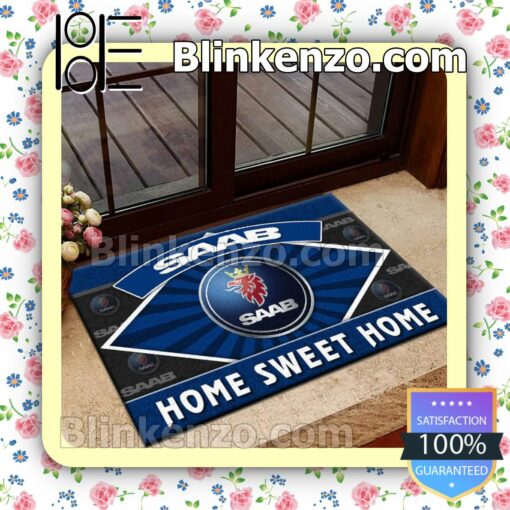 Saab Home Sweet Home Doormat a