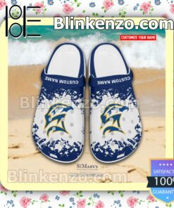 Saint Mary's College of Maryland Logo Crocs Clogs a