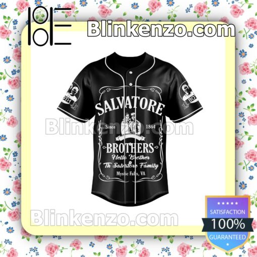 Father's Day Gift Salvatore Brothers Hello Brother The Salvatore Family Jerseys Shirt