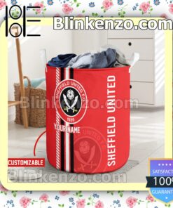 Sheffield United EPL Laundry Basket a