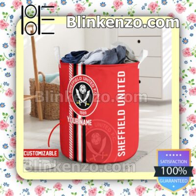 Sheffield United EPL Laundry Basket a