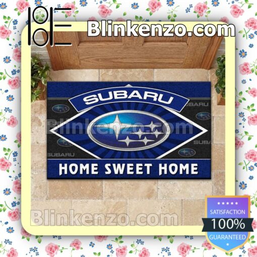 Subaru Home Sweet Home Doormat