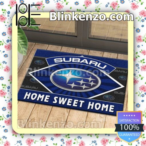 Subaru Home Sweet Home Doormat b