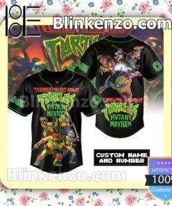 Teenage Mutant Ninja Turtles Mutant Mayhem Personalized Baseball Jersey