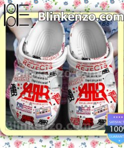 The All-american Rejects Music Pattern Crocs Clogs