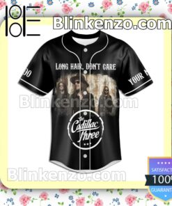 The Cadillac Three Long Hair Don't Care Personalized Baseball Jersey a