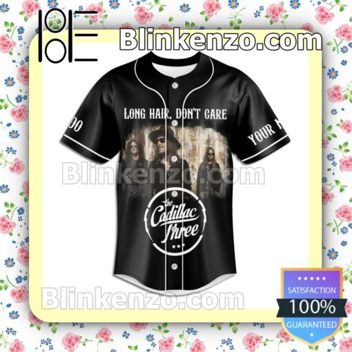 The Cadillac Three Long Hair Don't Care Personalized Baseball Jersey a