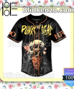 The Exploited Punks Not Dead Personalized Baseball Jersey a