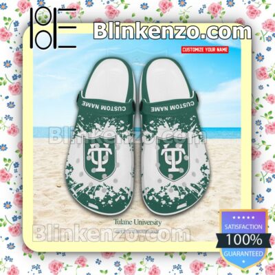 Tulane University Logo Crocs a