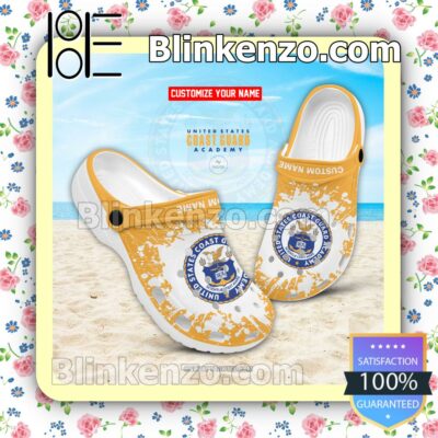 United States Coast Guard Academy Custom Crocs Clogs Blinkenzo